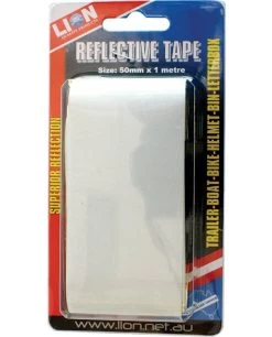 Lion Reflective Tape White 50mm X 1M