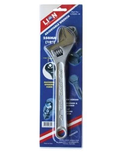 Lion Adjustable Wrench 250mm (10'')