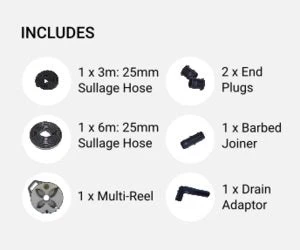 25mm Sullage Hose: 9M On Multi-Reel - Image 2