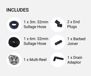32mm Sullage Hose: 9M On Multi-Reel - Image 2
