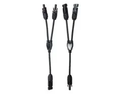 Solar Connector 2 Way Cable Adaptor 2 Pk