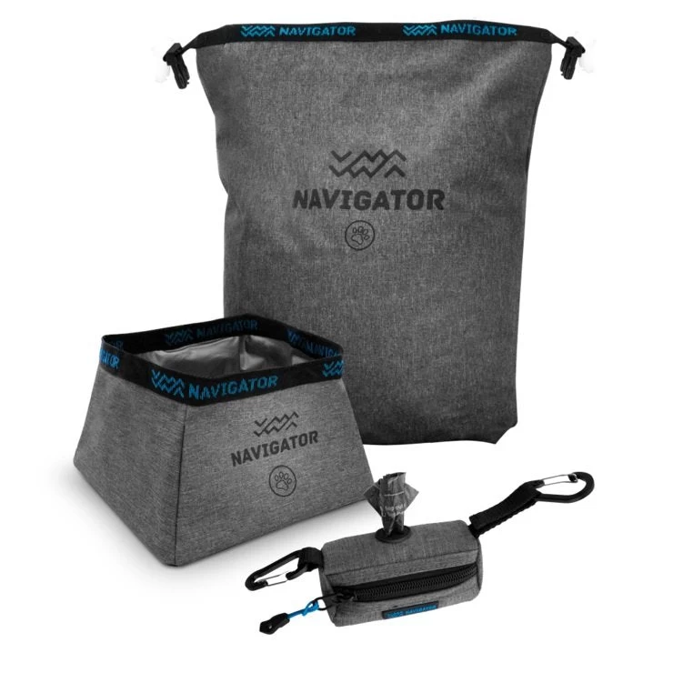 Navigator 3 Piece Dog Travel Buddy