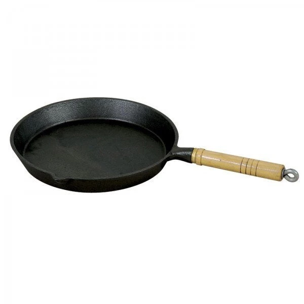 Campfire Round Frypan - Wooden Handle