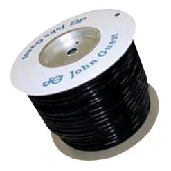 John Guest 12mm Water Semi Rigid Tube Black Per Mtr