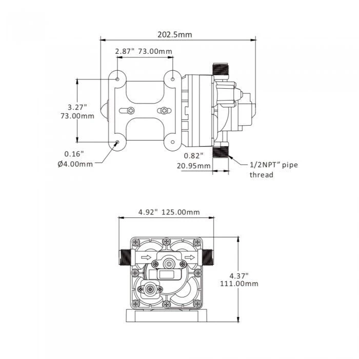 Seaflo RV Supreme Diaphragm Pump - Image 3