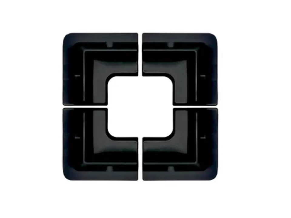 Solar Panel Corner Brackets Black 4 Pk - Image 2