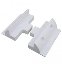 Solar Panel Side Brackets 180mm White 2Pk