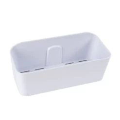 Naleon Self Adhesive Basket - White