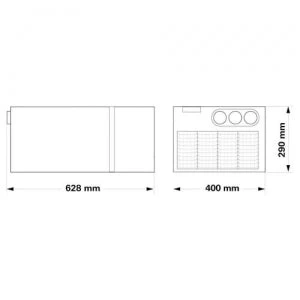 Truma Saphir Reverse Cycle Airconditioner Kit - Under Bunk - Image 6