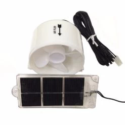 Solar Fridge Fan With Panel