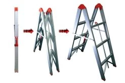 TRA 3 Step Collapsible Ladder
