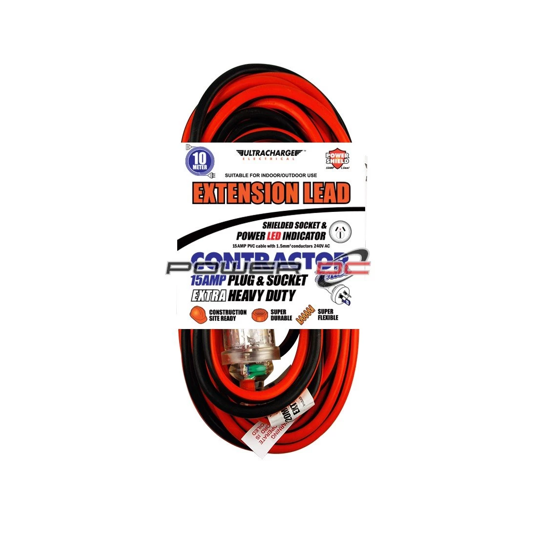 15 AMP Extension Lead 10M