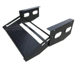 Black Powder Coated Steel Caravan Camper Steps