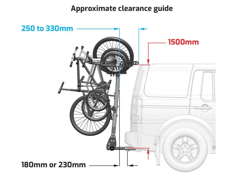 Gripsport Versa 1.4 Vertical Bike Rack - For Vehicle - Image 12