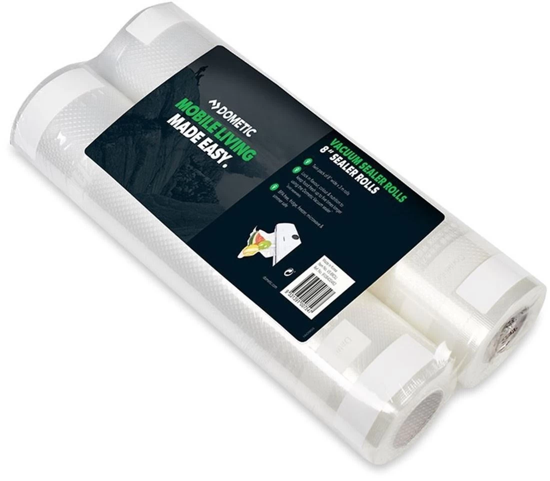 Dometic Vacuum Sealer Roll 8" X 3M Twin Pack - To Suit Dometic Vacuum Sealer
