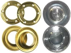 No. 4 Eyelets & Eyelet Kit Brass With Tool