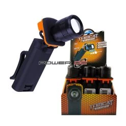 Tomcat 1 Watt Cob LED Extendable Magnetic Clip Torch For Hat/Belt