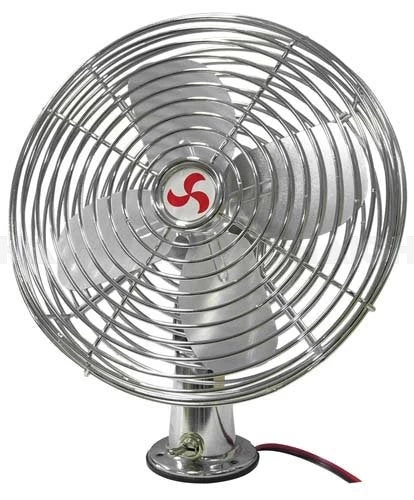 Drive By Haigh 12V Oscillating Fan 8" Chrome