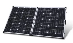 160W Folding Solar Panel & Controller