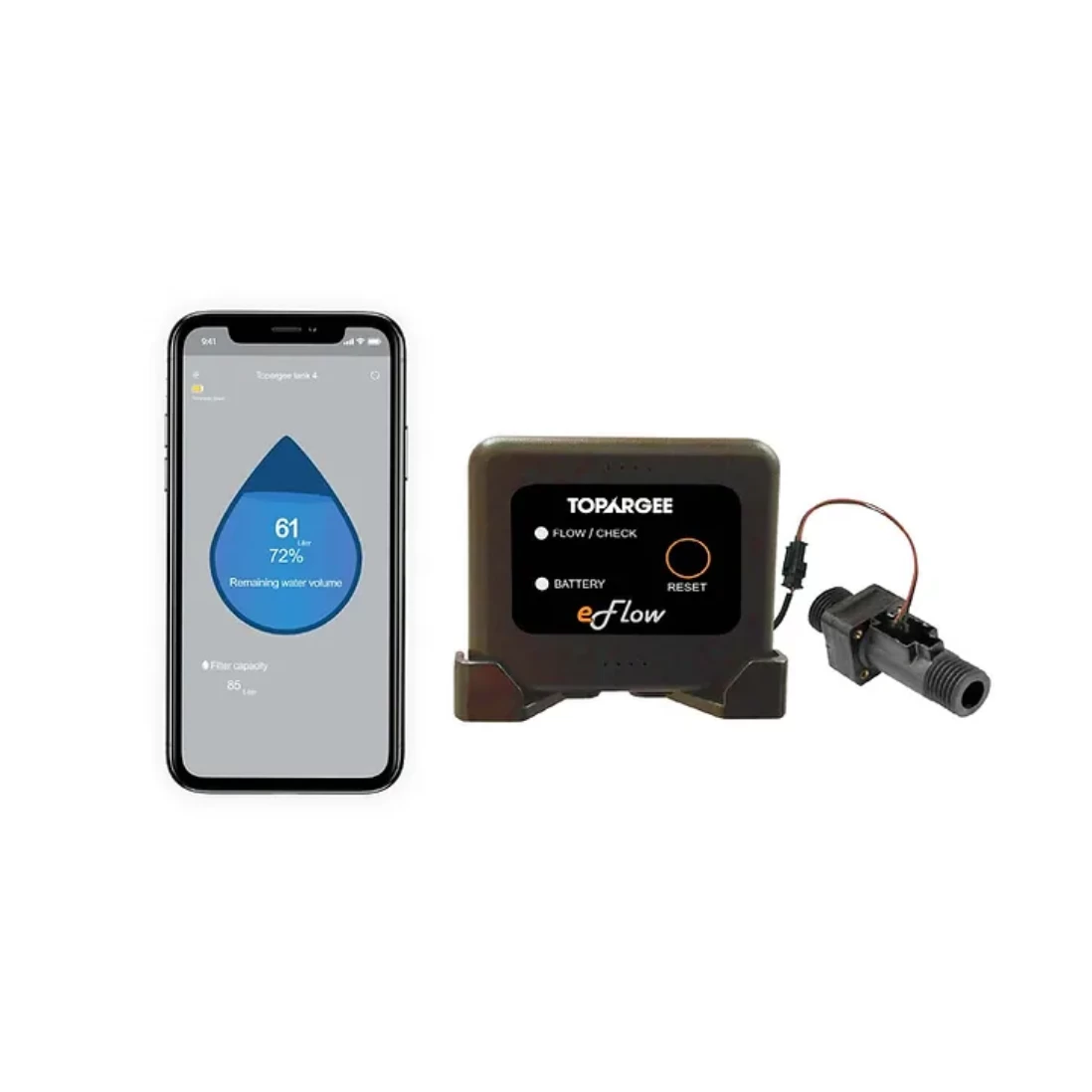Topargee Bluetooth Water Tank Gauge