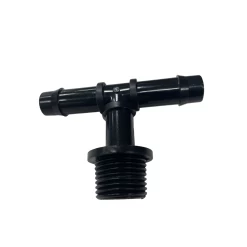 Poly Tee - 13 Barb X 13 Male BSP X 13 Barb