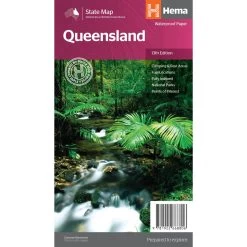 Hema Queensland State Map (13th Edition)