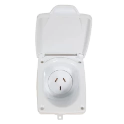 CMS 10AMP Outlet Double Pole Auto Switch Socket. JOL10WT