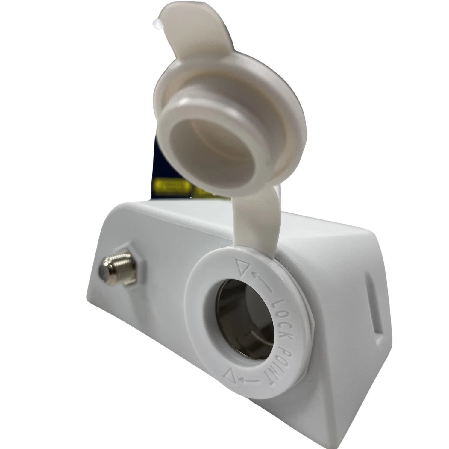 Socket 12V With TV Antenna White - Image 3