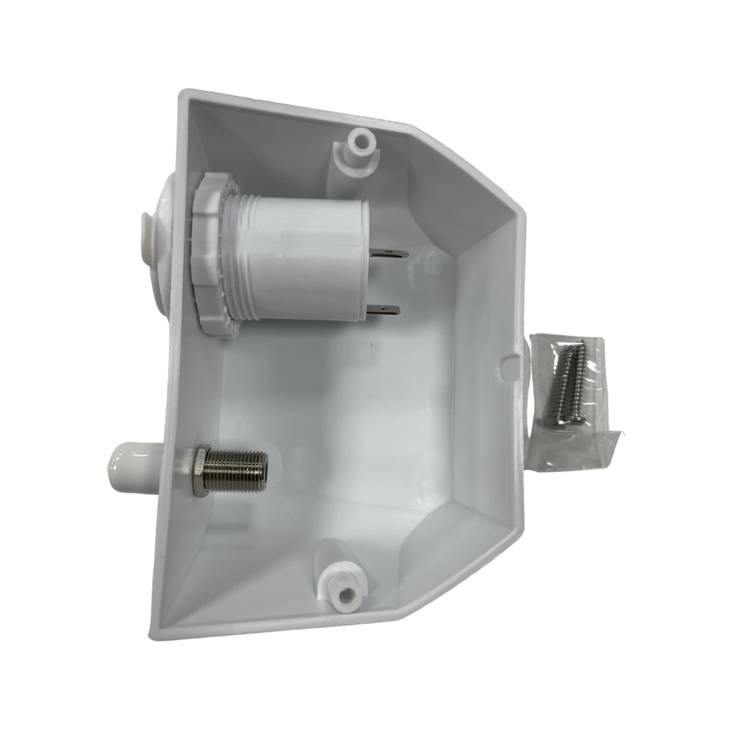 Socket 12V With TV Antenna White - Image 2